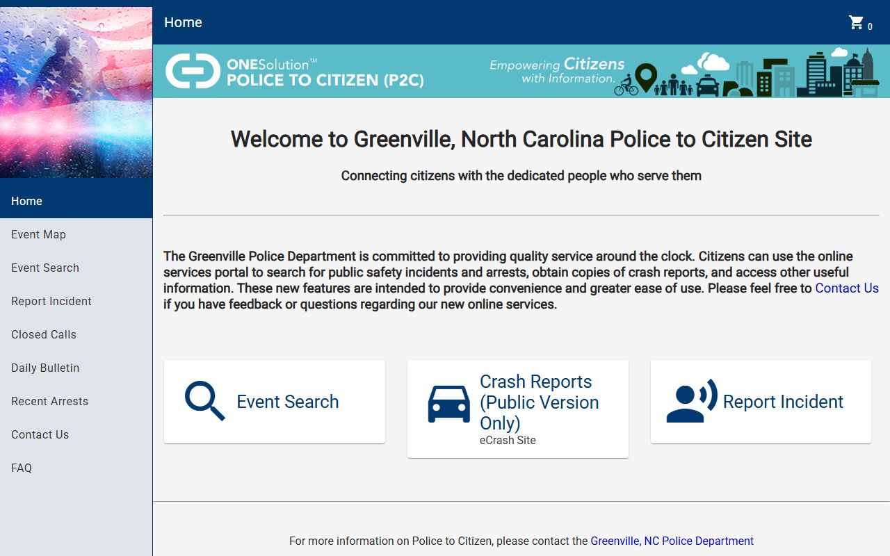 Greenville Police Department bench warrant records