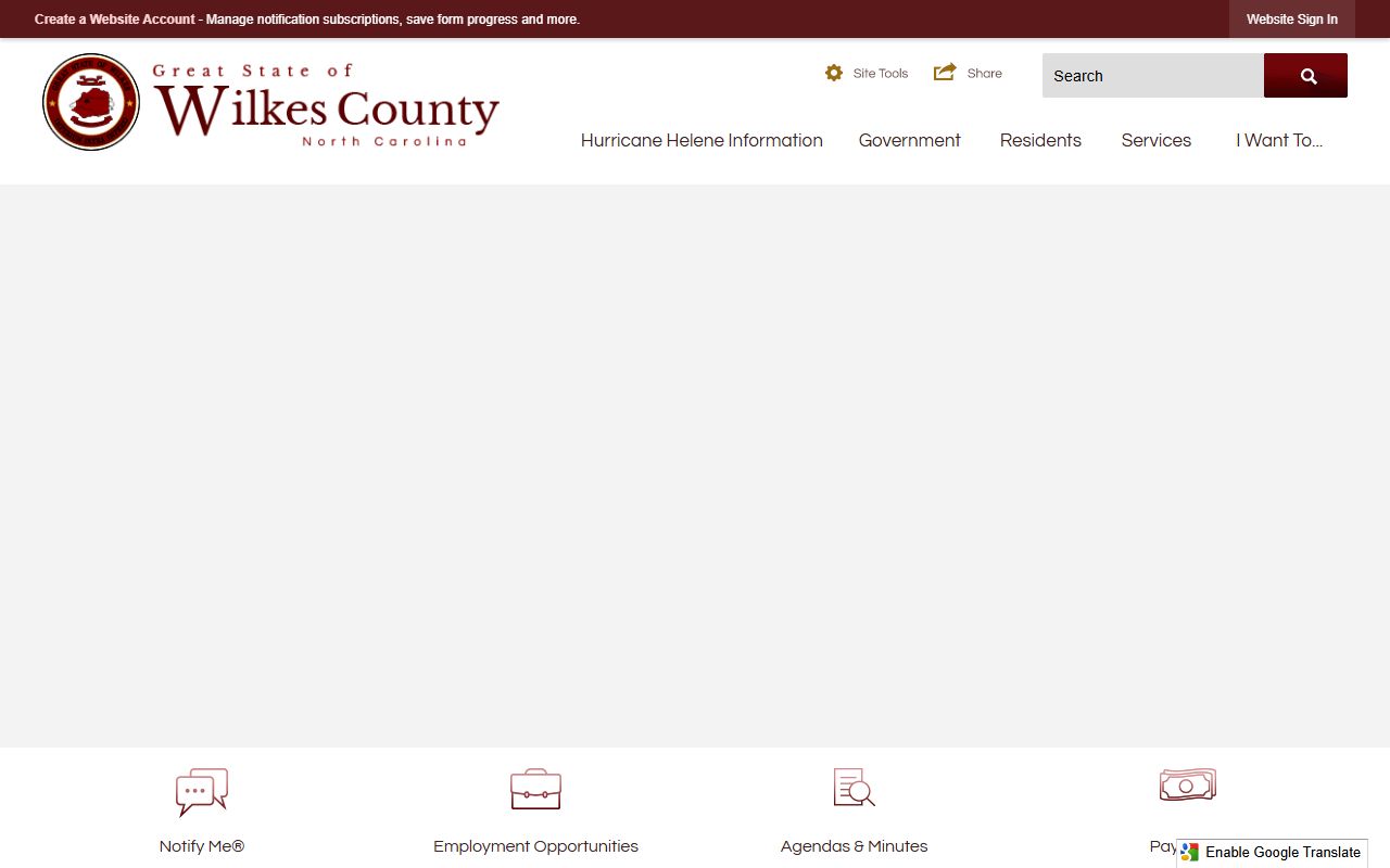 Wilkes County Sheriff bench warrant service office