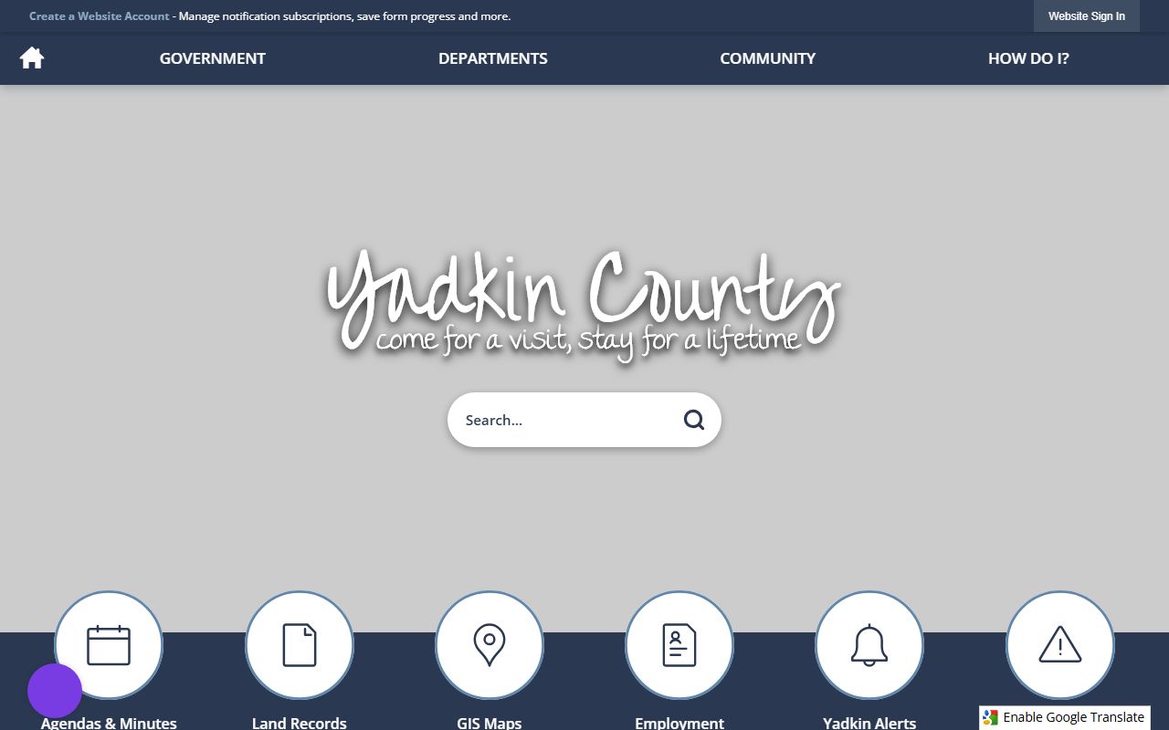 Yadkin County Sheriff bench warrant enforcement