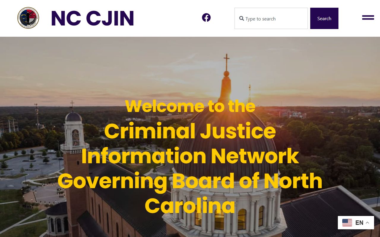 North Carolina Criminal Justice Information Network eWarrants system for bench warrants